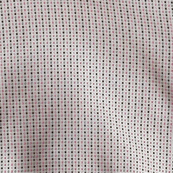 FORSYTH OF CANADA Non Iron Tailored Fit Shirt Size 18 36/37 100% Cotton Pink - Picture 4 of 9